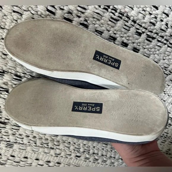 Women’s Sperry Denim Boat Shoes - Picture 4 of 8